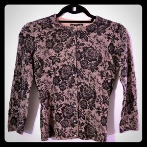 L.A.M.B Boudoir Collection Cashmere Cardigan